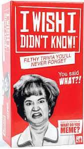 In 1964, jack ruby was convicted of murdering . Amazon Com I Wish I Didn T Know The Filthy Trivia Party Game By What Do You Meme Toys Games