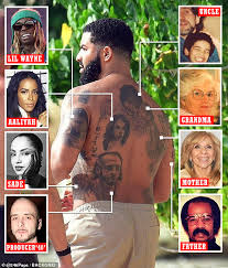 Select from 253 premium lil wayne tattoo of the highest quality. Drake Shows Tattoo Collection With Inkings Of His Producer Family Lil Wayne And Sade In Barbados Oltnews