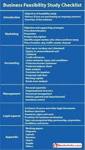 Business Feasibility Study Checklist Businessdegree Business Checklist Business Management Degree Management Degree