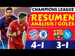 Resultados dela championsleague hoy | partidos champions league hoy 10 diciembre resultados/resumen/goles jornada 1/martes champions league⚽️ en 1minuto. Resultados Partidos Champions League Hoy Barcelona Vs Napoli 3 1 Bayern Vs Chelsea 4 1 2020 Youtube