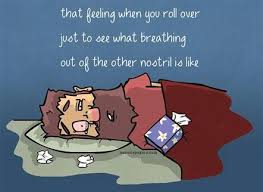 Stuffy Nose Feeling Sick Quotes Allergies Funny Sick Meme