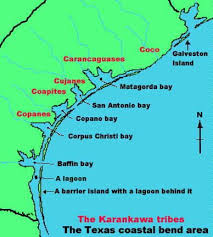 Karankawa Indians Territory The Term Karankawa Has Been Popularly Applied To A Group Of Native Amer Native People Of North America Galveston Bay Barrier Island