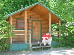 Know before you go reservations. Outside Of Camping Cabin Picture Of Log Cabin Resort Olympic National Park Tripadvisor
