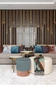 Wall Panels Wood Brass And Glass On Behance Living Room Partition Modern Partition Walls Living Room Partition Design