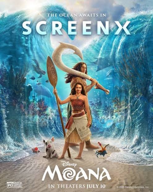 MOANA (LIVE ACTION) movie poster at Westgate Cinema