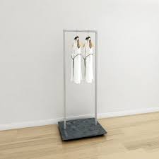 Portant Vetement Professionnel Rainbow Slim2 Pour Agencement De Magasin Bois Et Metal En 2020 Portant Vetement Bois Etagere Amovible Accrochage Mural