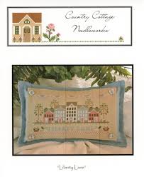 Beading techniques for embroidery | embroidery tutorial. Country Cottage Needleworks Americana Cross Stitch Designs