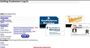 Check spelling or type a new query. Nyct Subway Wear A Mask On Twitter Hello We Have Notified Our Tech Team That There Is An Issue With The Login Screen For Easypay And They Ll Have It Fixed As Soon