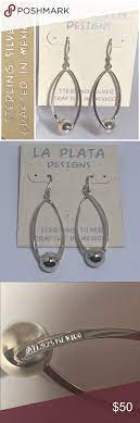 Your resource to discover and connect with designers la plata. La Plata Designs 925 Sterling Silver Drop Earrings Sterling Silver Drop Earrings Silver Drop Earrings Earring Crafts