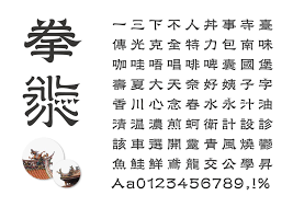 嘖嘖 拳體 躍上臺灣街頭 復古又摩登的設計字型 ttf character