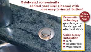 garbage disposal air switching system