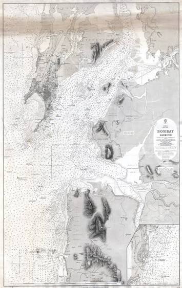 Bombay Harbour: Geographicus Rare Antique Maps