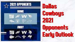 Here is the dallas cowboys' complete schedule for 2021. Dallas Cowboys 2021 Opponents Early Outlook Youtube