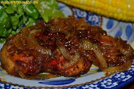 Place the pork chops on a greased baking tray and put them in the center of the oven. Sweet Savory Baked Pork Chops Baked Pork Baked Pork Chops Boneless Pork Chop Recipes