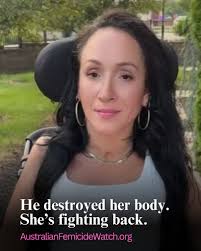 Maria Gruver fell asleep after celebrating her 26th birthday. She woke to  her husband throwing her into the floor. See the story link in the comments.