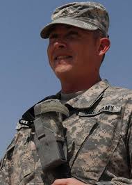 Sgt. Sean Barnett, imagery and intel analyst, from