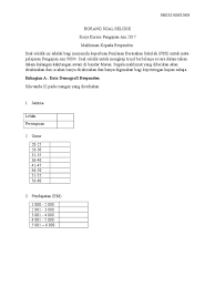 Contoh Borang Soal Selidik