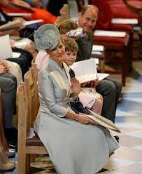 Sophie Countess Of Wessex James Louise And Prince Edward Earl Of Wessex Lady Louise Windsor Royal Family Queen 90th Birthday