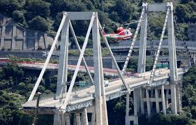 A motorway bridge has collapsed in the northwest italian city of genoa, killing 26 the collapse of the bridge was an incident of vast proportions on a vital arterial road, not just for genoa, but for the. Search Operation Ended In Genoa Bridge Death Toll Rises To 43 Egypt Independent