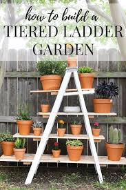 Cutting the plant stand legs. 17 Ingenious Diy Vertical Ladder Planter Ideas For Container Gardeners Balcony Garden Web