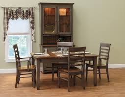 We stock plenty of classic pine furniture too, carefully prefinished or ready for paint/stain. Capri Amish Shaker Style Dining Set The Wood Reserve