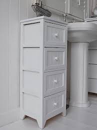 A storage cabinet is a box shape storage unit with doors and drawers for storing tools. Rwbsc50 Ideas Here Remarkable White Bathroom Storage Cabinet Collection 4657