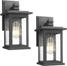 The ability to match wall hanging and post versions of outdoor lighting will allow a personal look to your home at a very competitive price. Outdoor Yard Lights Home Garden 6 Sided Outdoor Wall Lantern Exterior Light Fixture Motion Sensor Garden Lamps