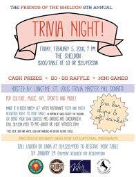 Louis native, i'll take any opportunity to brag about my city. St Louis Trivia Nights Home Facebook
