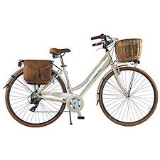 Via Veneto By Canellini Damen Citybike Ctb Vintage Stil Rad Cityrad Fahrrader Bike Aluminium Mit Korb Kassette Beige 46 A In 2020 Canellini Black Bike Vintage Bike