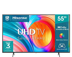 Hisense 55" A7 Series Smart TV display