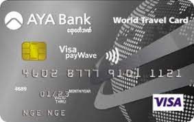 About 25 pc of them fail to repay their credit card debt within the deadline, said u zeyar aung. Aya Visa Prepaid Card Aya Bank
