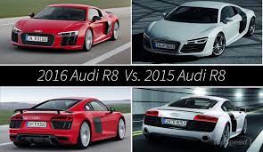 The New R8 The Old R8 Side By Side Audi Audi R8 Olds