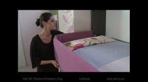 New bunk beds single frame solid wooden pine children bed kids bedroom furniture. Bonbon Compact Living Clei Uk Lollibook Wall Bed Unit Youtube