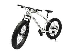 This is one of the easiest and affordable bikes to ride in the fat bike collection. Buy Sturdy Fat Bike With 26 X 4 Inch Tyres Mountain Fat Bike Online At Low Prices In India Amazon In