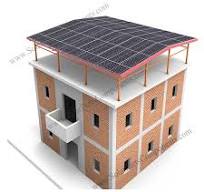 Concrete roof Insulated solar PV system hot sale