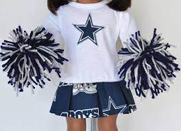 Reserved Dallas Cowboys Cheerleader Outfit Etsy Dallas Cowboys Cheerleader Outfit American Girl Clothes Girl Outfits