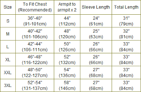 31 Genuine Acu Alternate Size Chart