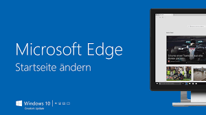 Microsoft edge is a core component of windows 10, and there's no way to download it separately and use it on any other version of windows. Microsoft Edge Startseite Andern Windows 10 Creators Update Youtube