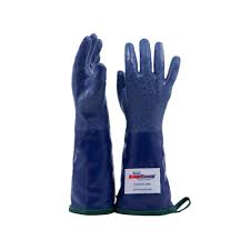 Steam Glove Utility 350mm Nitrile Blue Tucker Safety ...