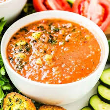 Pin By Marshall Walters On Mexican In 2020 Healthy Soup Recipes Stuffed Peppers Chilled Soup