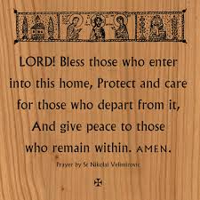 Beautiful Wood Plaque To Include In Your House Blessing Ceremony I Found This At Store Ancientfaith Com See My Wood Plaques House Blessing Inspirational Words
