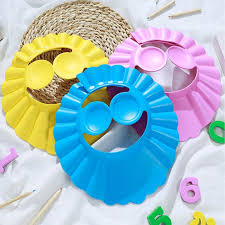 Your baby's ears and eyes are both protected from water and shampoo when the baby is bathing. Adjustable Baby Shower Caps Girls Wash Hair Shampoo Cap Boys Waterproof Ear Eye Protect Kids Shield Hats Special Deal 738667 Cicig