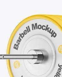 Huge collection of free mockups, patterns, illustrations, scene creators, diy scenes, for photoshop, sketch, and figma. Barbell Mockup In Object Mockups On Yellow Images Object Mockups