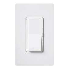 Lutron Diva C L Dimmer Switch For Dimmable Led Halogen And Incandescent Bulbs Single Pole Or 3 Way With Wallplate White
