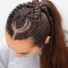 28 Gorgeous Multiple Braids Hairstyles For Women In 2020 Braided Hairstyles Hair Styles Viking Hair