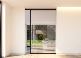 Interior sliding doors are commonly placed in front of closets, but you can also use sliding doors as a room divider to improve privacy. Glass And Aluminium Sliding Door System Portapivot
