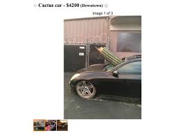 (sdo > san diego county city of san. Car That Crashed Into Large Cactus Is Listed On Craigslist Without Owner S Permission New York Daily News