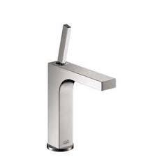 Hansgrohe Axor Citterio Chrome 1 Handle Single Hole Watersense Bathroom Sink Faucet With Drain 39031001 Robinet Salle De Bain Robinet Lave Main Mitigeur Lavabo
