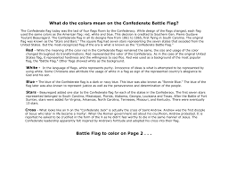 Andrew, a disciple of jesus, is said to have been crucified. What Do The Colors Mean On The Confederate Battle Flag Battle