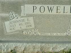 Johnnie Eloise Wright Powell (1915-1991)